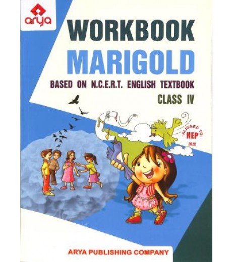 Arya Publication English Marigold  Workbook Class 4 NEP 2020